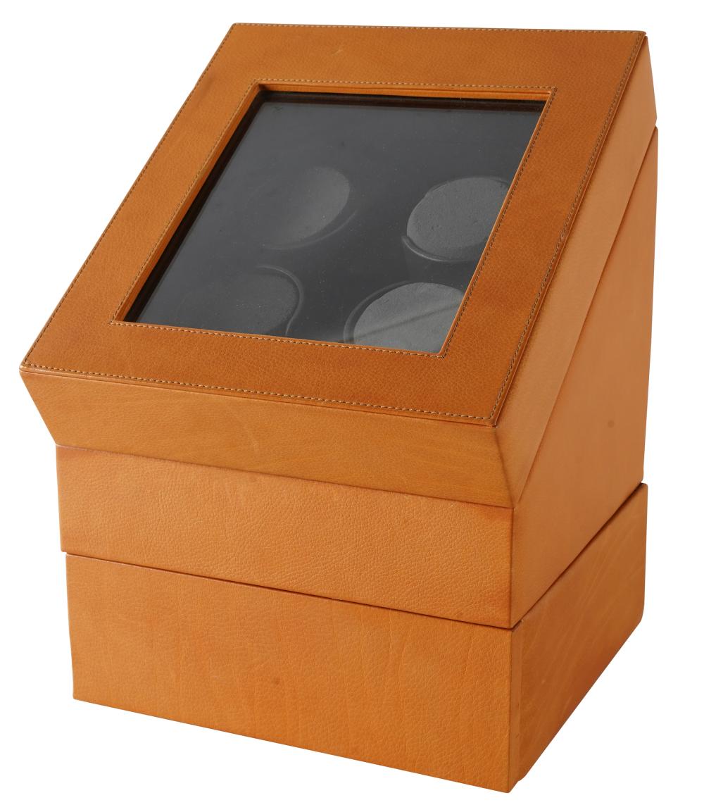 Appraisal: ORBITA WATCH WINDER CASEwith interior label placard verso in two