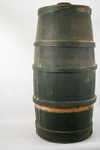 Appraisal: BUTTER CHURN - th C barrel form Dasher style butter