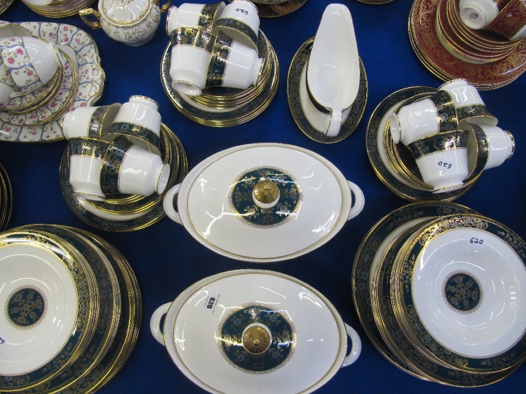 Appraisal: Royal Doulton 'Carlyle' dinner set comprising twelve cups saucers only