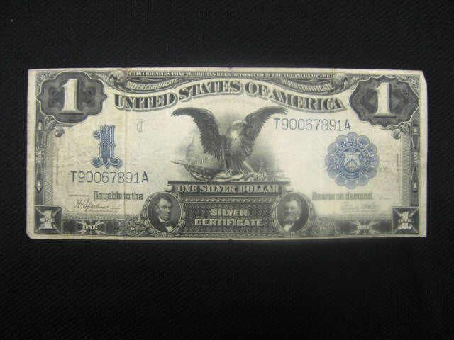 Appraisal: U S Large Size Note silver certificate Lincoln Grant