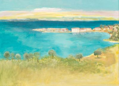 Appraisal: Valerie Miller Contemporary Ionian Island Paxos Greece signed and inscribed