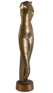 Appraisal: ALEXANDER ARCHIPENKO UKRAINIAN - White Torso s- s after a