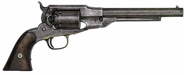 Appraisal: Remington Beals Navy Percussion Revolver cal '' octagonal barrel S