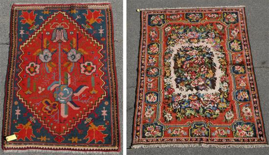 Appraisal: BAKTIARI RUG Persia circa feet inches x feet inches together