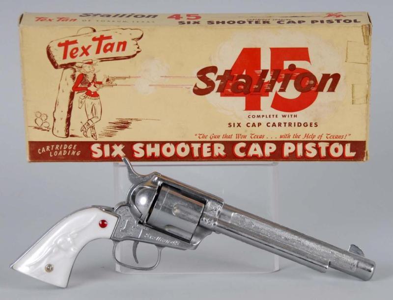 Appraisal: Stallion Cap Gun Description Includes six original bullets in the