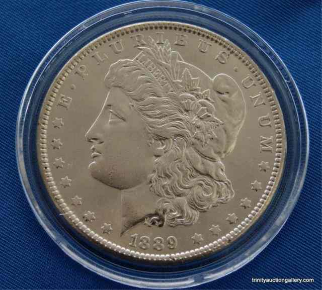 Appraisal: Silver Morgan Dollar CoinIs a very nice AU grade worthy