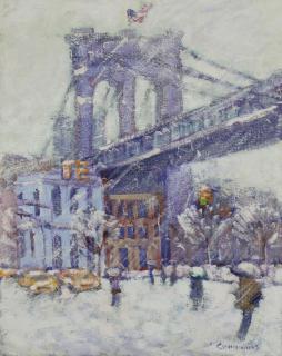 Appraisal: Brooklyn Bridge John Crimmins born Brooklyn Bridge John Crimmins born