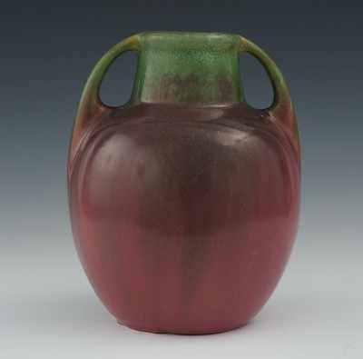 Appraisal: A Fulper Glazed Ceramic Cabinet Vase Standing apprx - H