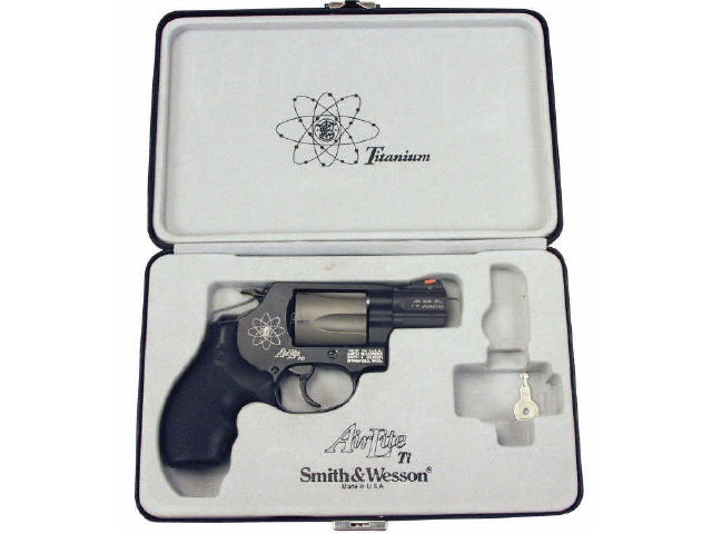 Appraisal: Smith and Wesson Air Lite Ti spec sn CDW excellent