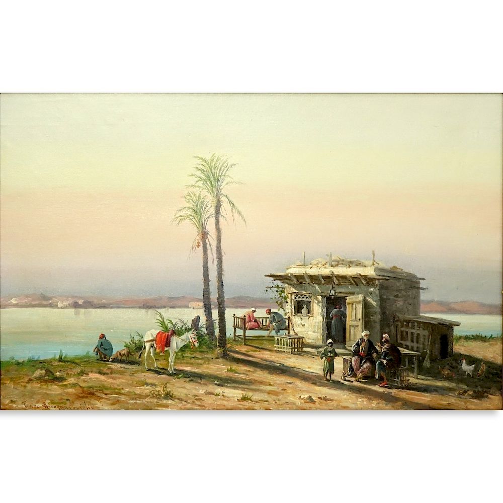 Appraisal: Orientalist School O C Home On The Water Orientalist School