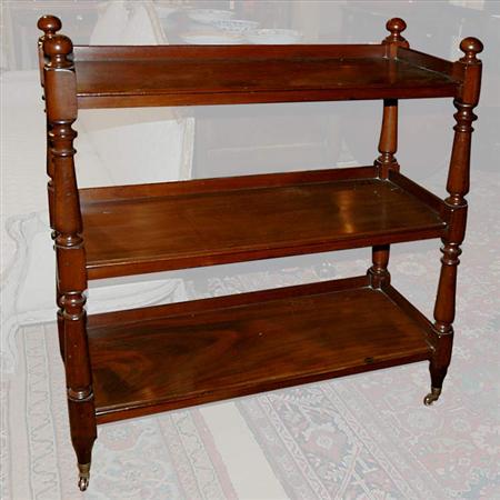 Appraisal: Victorian Mahogany Etagere Estimate -