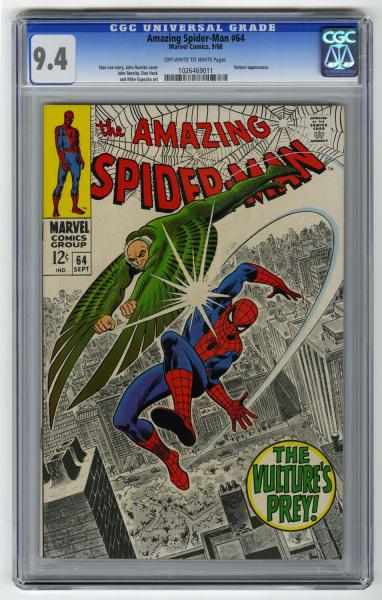 Appraisal: Amazing Spider-Man CGC Marvel Comics Stan Lee story with John