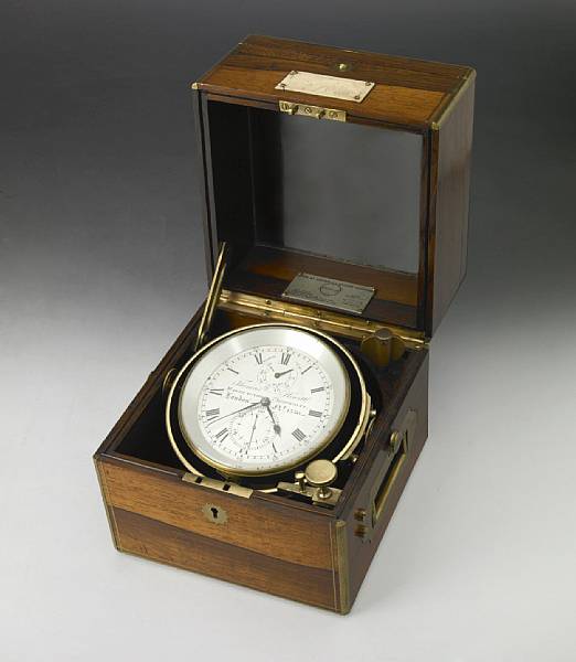 Appraisal: A Victorian two day marine chronometer Thomas Hewitt Maker to