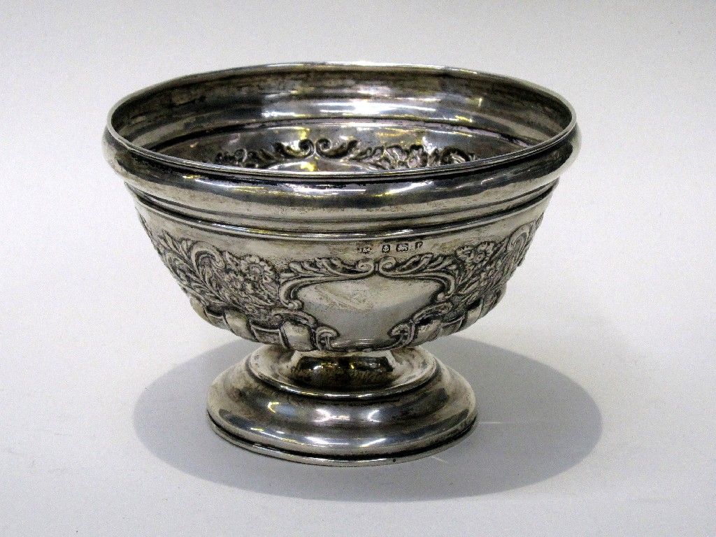 Appraisal: Silver pedestal bowl Birmingham