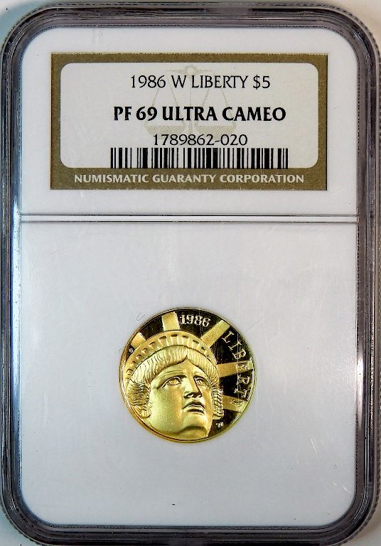 Appraisal: United States W Liberty Gold Coin PF UC United States