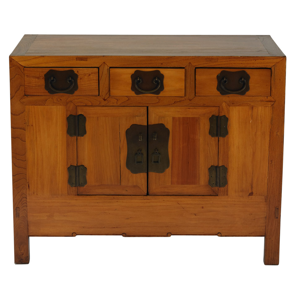 Appraisal: Contemporary Chinese Traditional Style Wood Cabinet Circa Height - cm