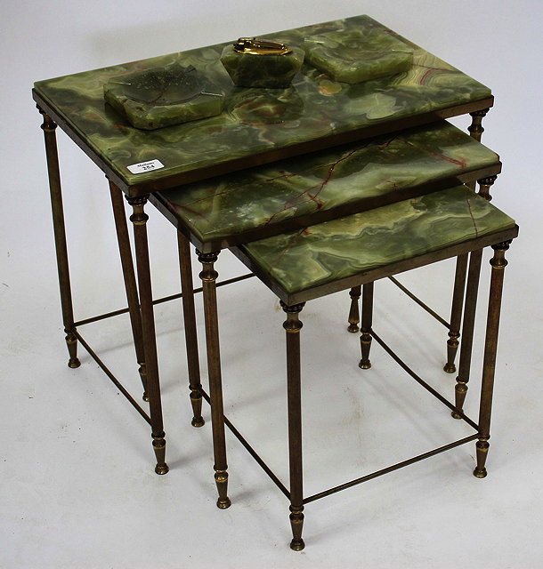 Appraisal: A QUANTITY OF BRASSWARE to include a coal box together