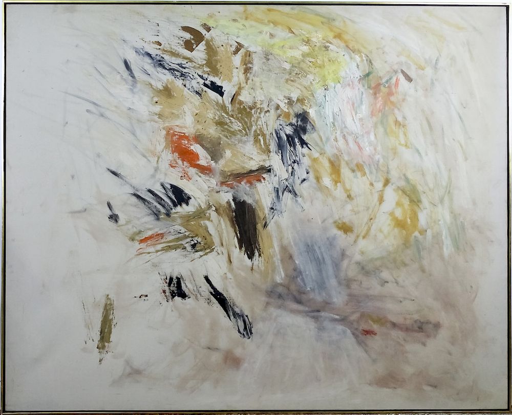 Appraisal: Dan Rice - American Abstract Expressionist Signed original oil on