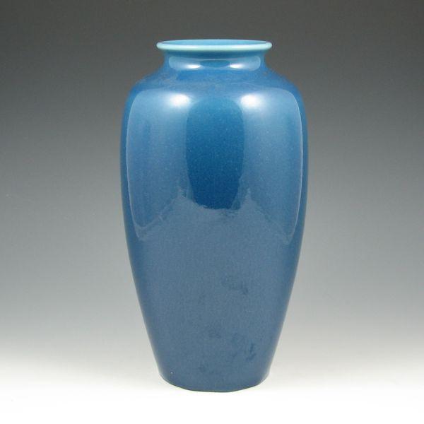 Appraisal: Rookwood vase from in blue gloss Marked with Rookwood logo