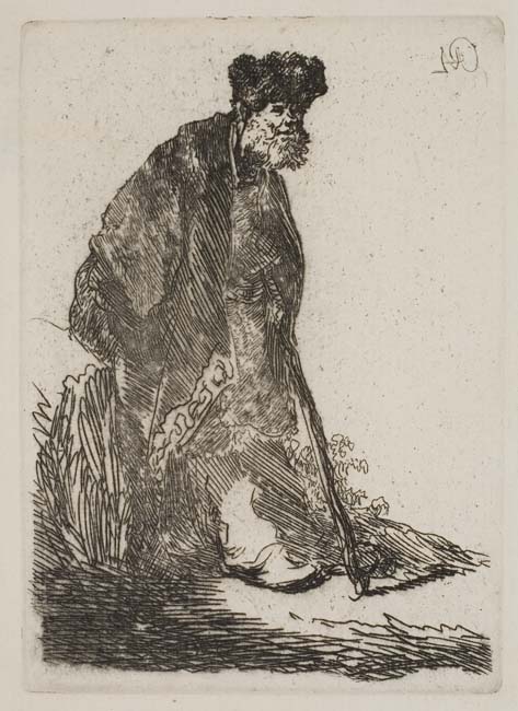 Appraisal: REMBRANDT VAN RIJN Man in a Coat and Fur Cap