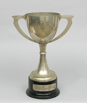 Appraisal: A Silver Italian Republic Motor Racing Trophy Belonging to Luigi