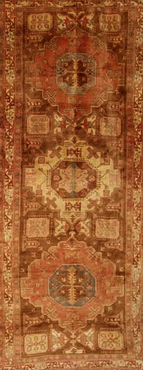 Appraisal: Antique Caucasian Carpet ' x '