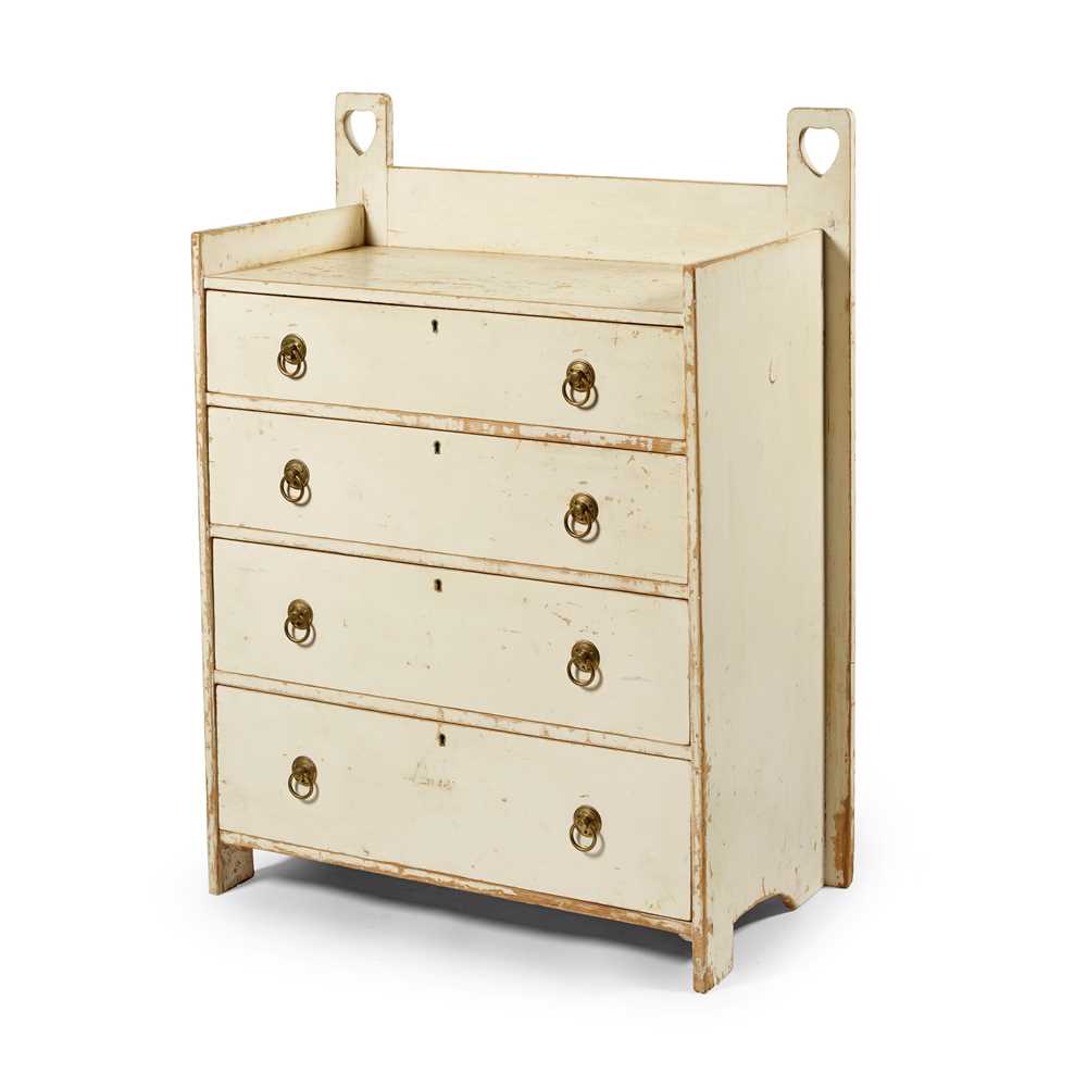 Appraisal: LIBERTY CO LONDON CHEST OF DRAWERS CIRCA original painted pine