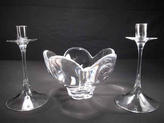 Appraisal: A crystal bowl by Orrefors H '' W '' Also