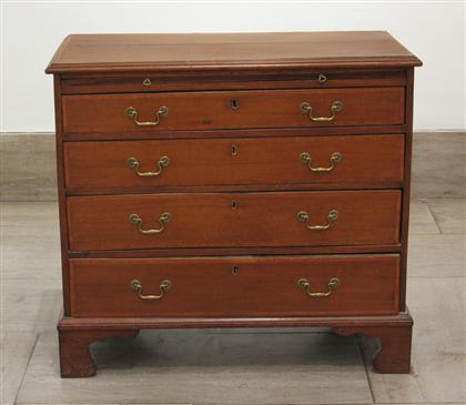 Appraisal: Chest of drawers th century Molded rectangular top with band