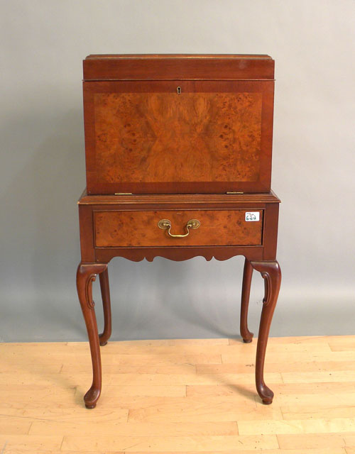 Appraisal: Hickory Furniture silver chest h l