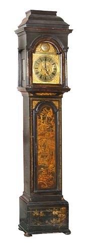 Appraisal: A GEORGE II LONG CASE CLOCK by Peter Brown of