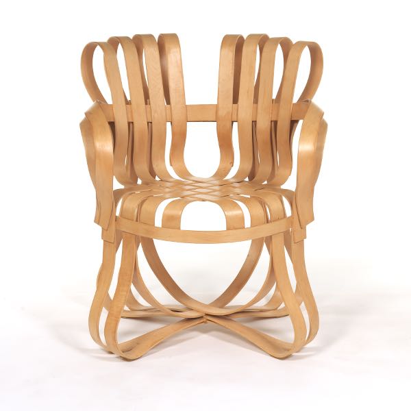 Appraisal: FRANK GEHRY CROSS CHAIR FOR KNOLL x x Frank Gehry