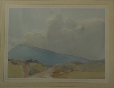 Appraisal: A watercolour of the Isle of Man by Archibald Knox