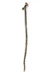 Appraisal: WALKING STICK - Incredible folk art th c hand carved