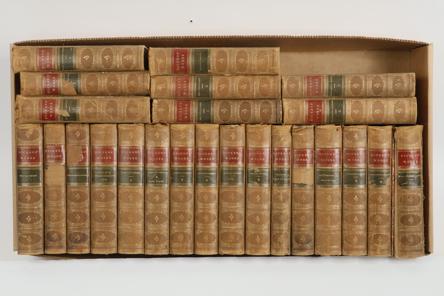 Appraisal: VOL SET DICKENS' WORKS Works of Charles Dickens Library Edition