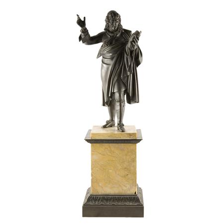 Appraisal: Bronze Figure of an Orator Estimate -