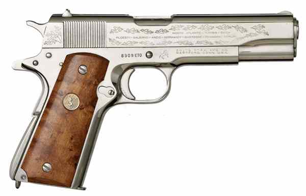 Appraisal: WWII Colt European Theater of Operations Commemorative -A Pistol ACP