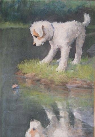 Appraisal: HELEN SUTTON - 'Reflections' signed pastels x