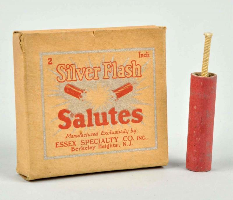 Appraisal: Rare s Silver Flash Salutes Box Rare s Essex Specialty