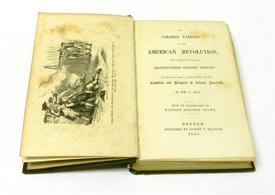 Appraisal: Book ''Colored Patriots of the American Revolution'' by WM C