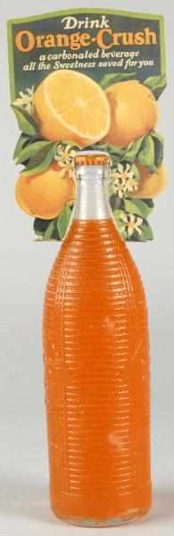 Appraisal: Orange Crush Bottle Topper Display Bottle Description Features a nice