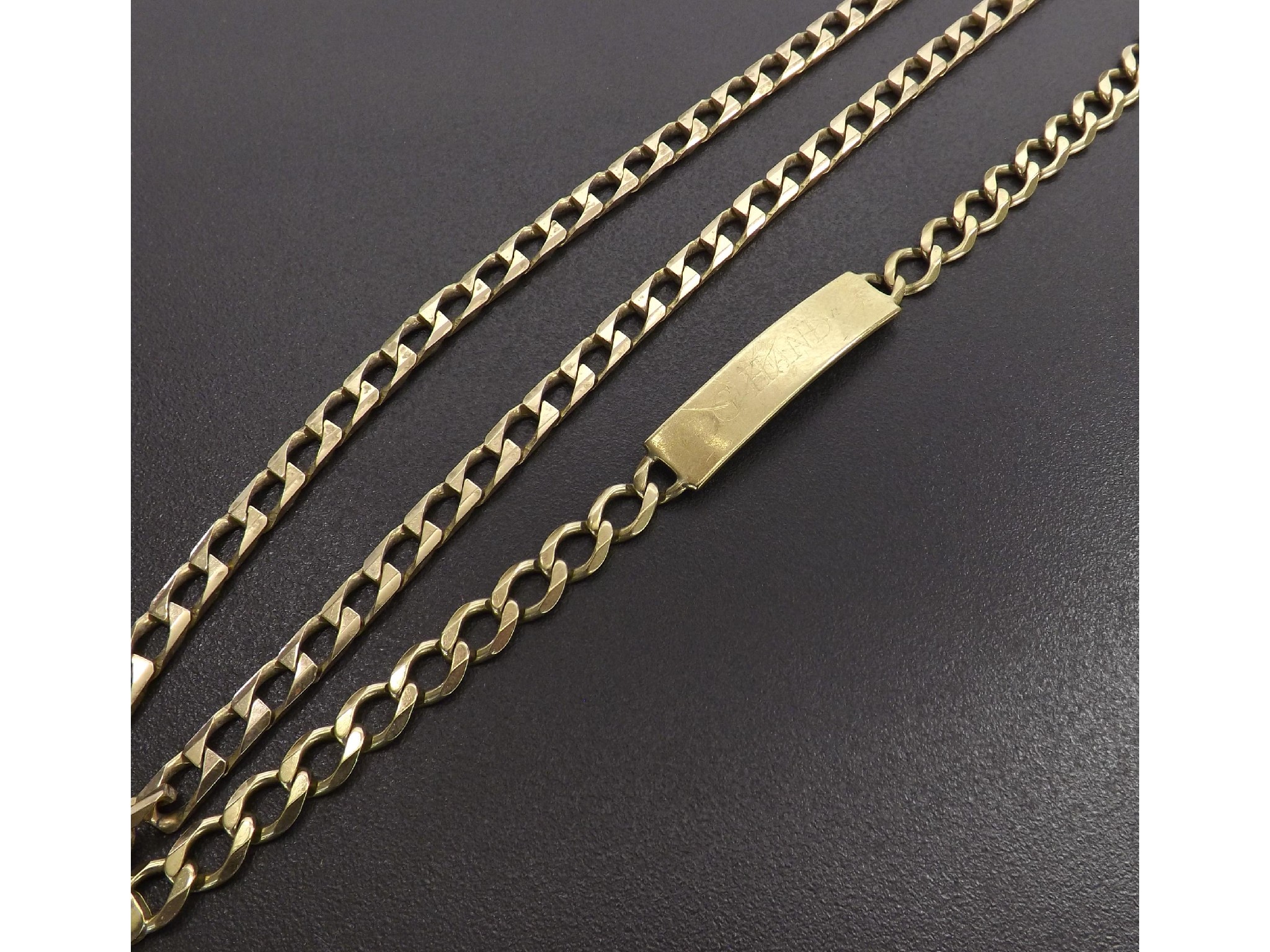 Appraisal: - -A ct chain gm '' long approx together with