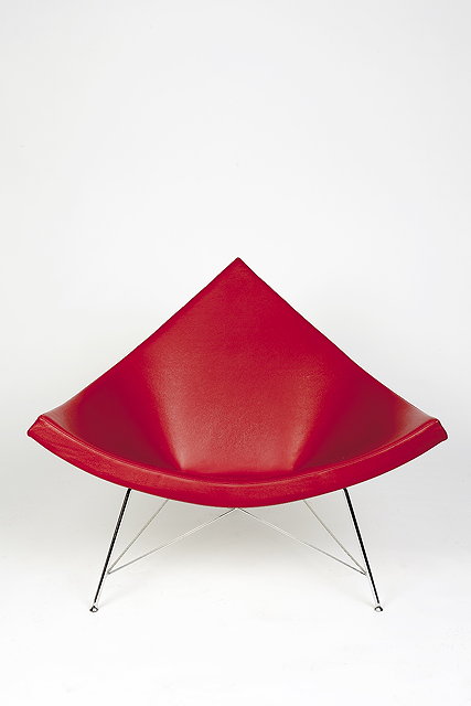 Appraisal: George Nelson American - for Vitra'Coconut' chair originally designed in