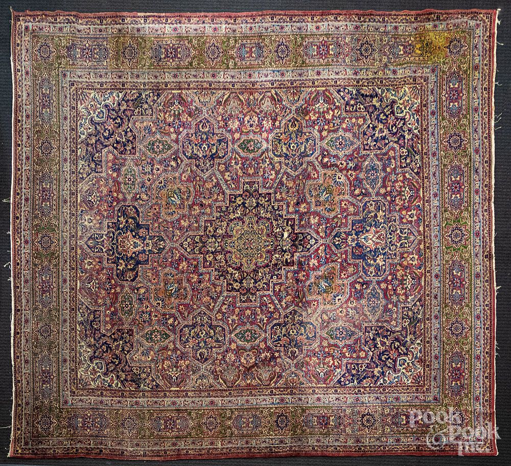 Appraisal: Kirman carpet early th c Kirman carpet early th c