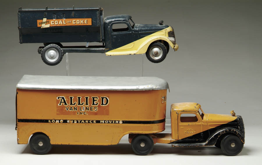 Appraisal: TWO BUDDY L TRUCKS Includes a Buddy L coal and