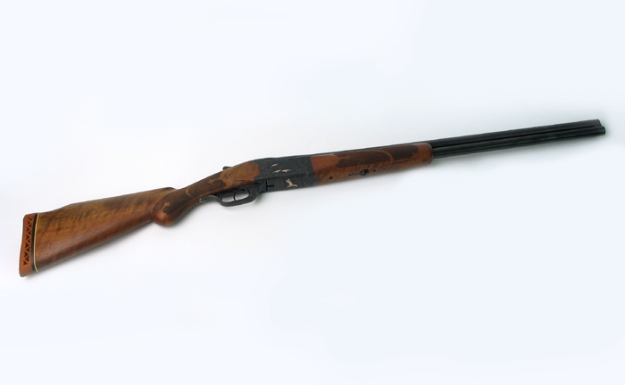 Appraisal: COLLECTIBLE MARLIN SHOTGUN Model -gauge over and under in barrels