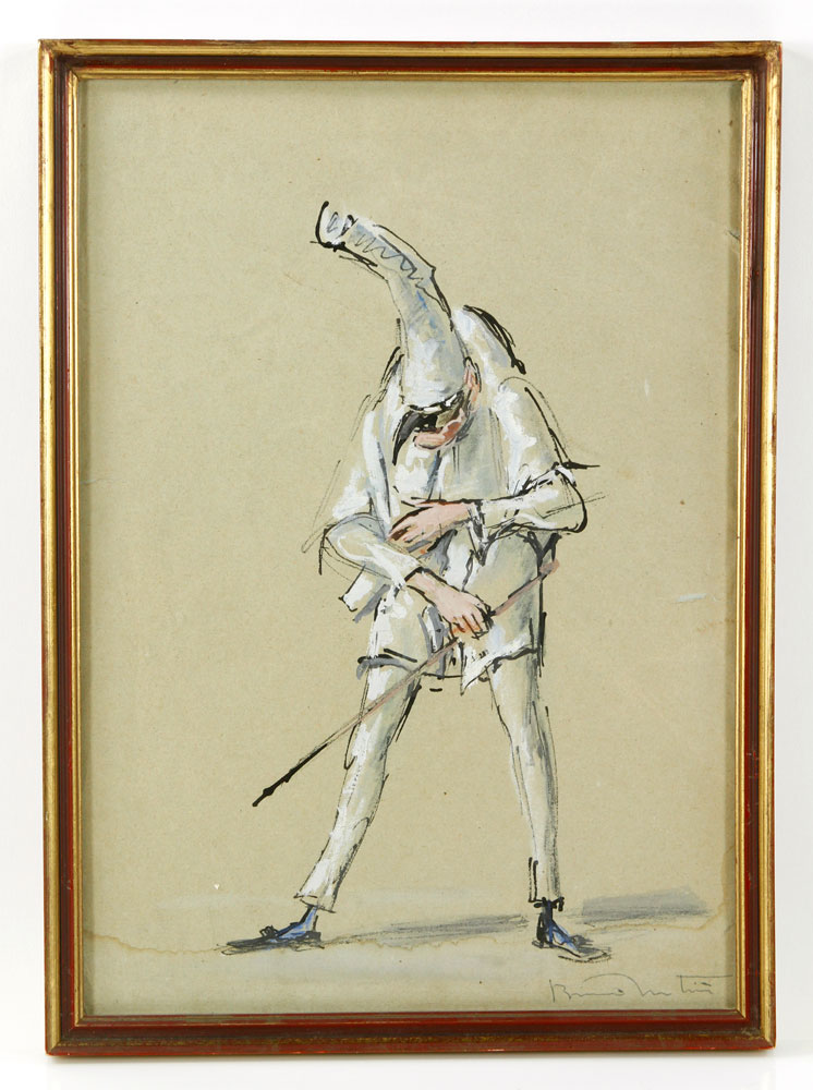 Appraisal: - Martini Pulcinella W C Bruno Martini - the Commedia