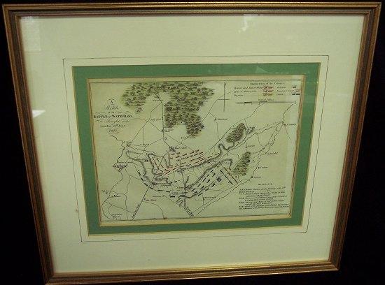 Appraisal: th CenturyA Sketch of The Battle of Waterloofought Sunday th