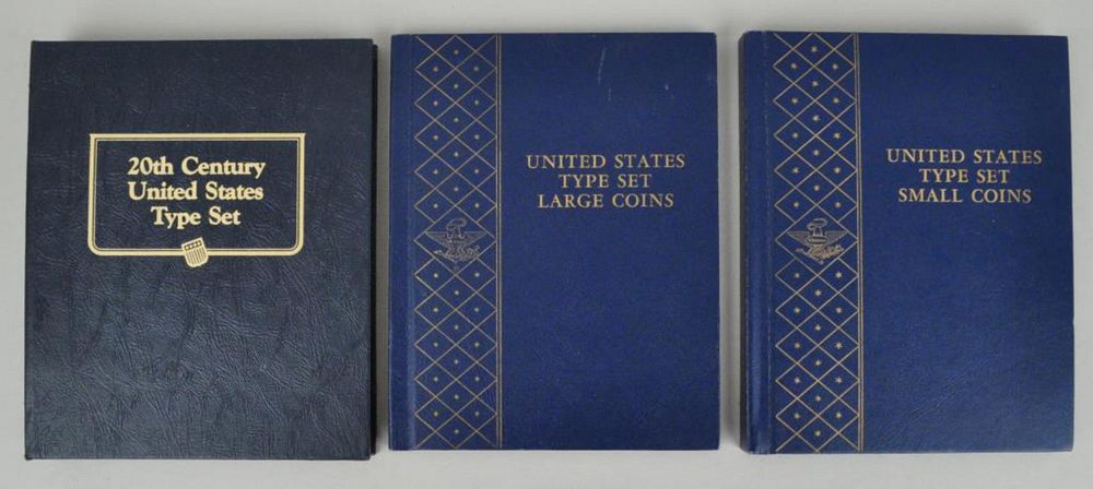 Appraisal: Three Partial Books US Type Sets comprising th century type