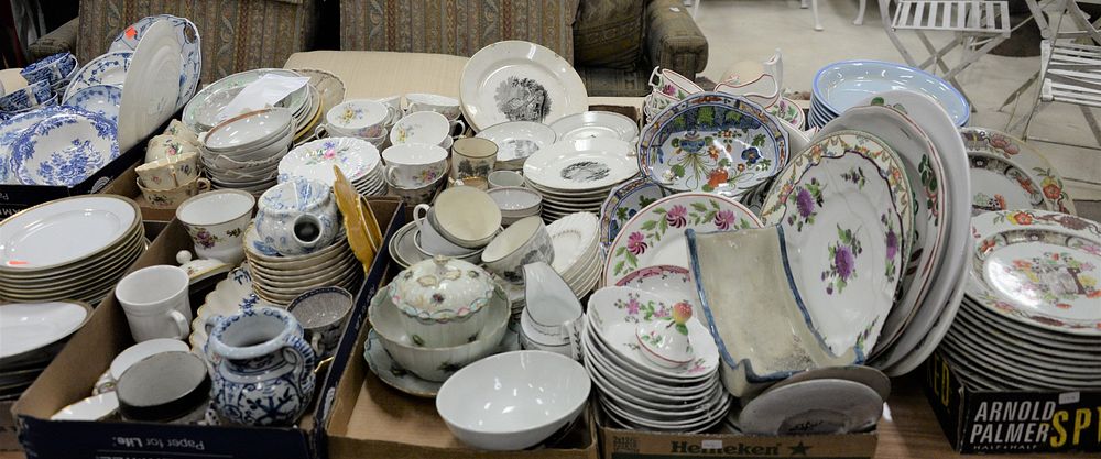 Appraisal: Table Lot of Assorted China Porcelain and Ceramics to include